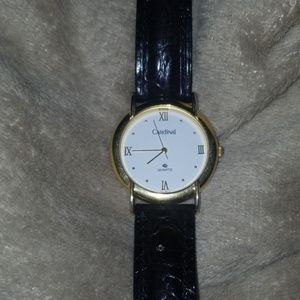 Men's Vintage Cardinal watch with leather band
